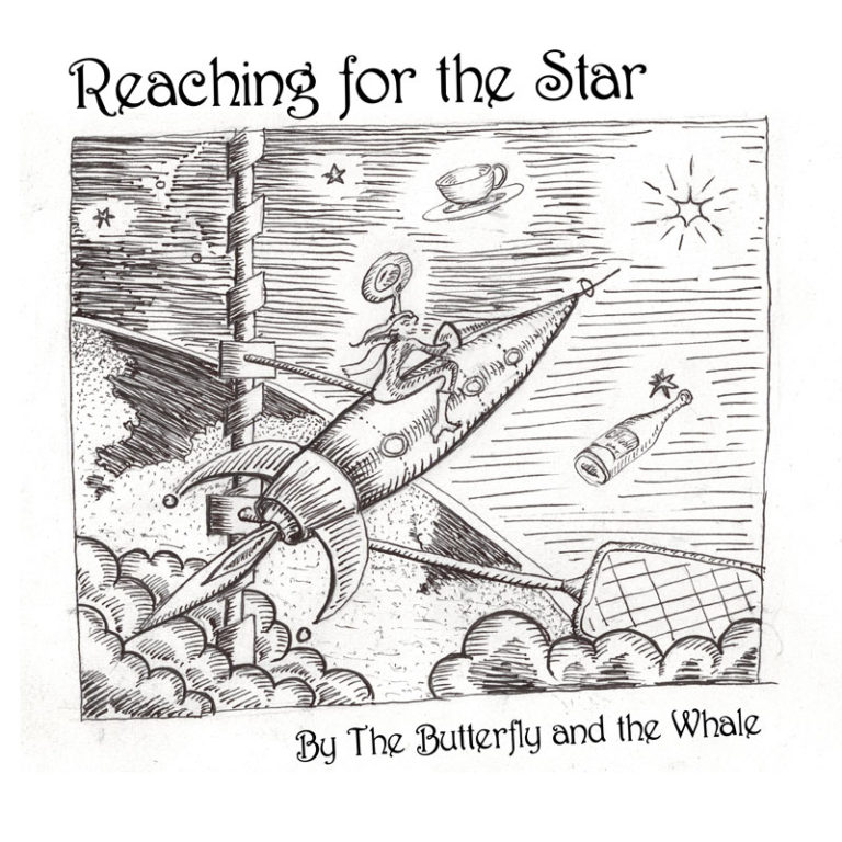 Reaching for the Star album cover (drawing by Jan Enklaar)